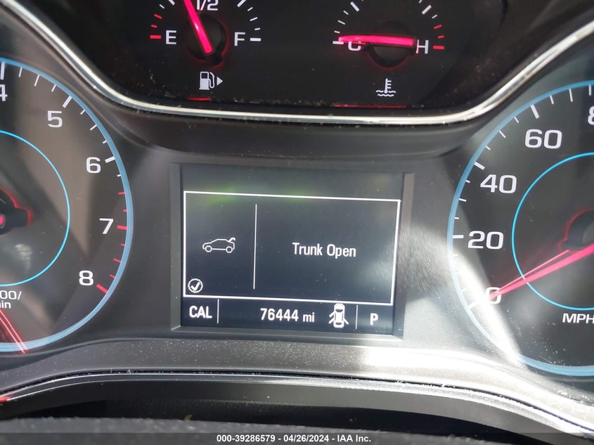 2016 CHEVROLET CRUZE LT AUTO - 1G1BE5SM5G7319668