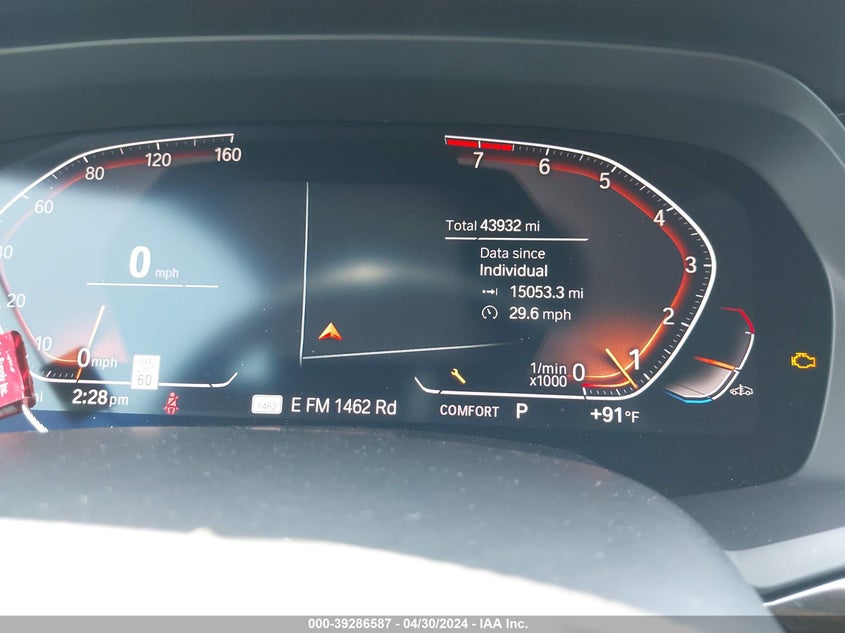 2020 BMW X5 SDRIVE40I VIN: 5UXCR4C07L9B68676