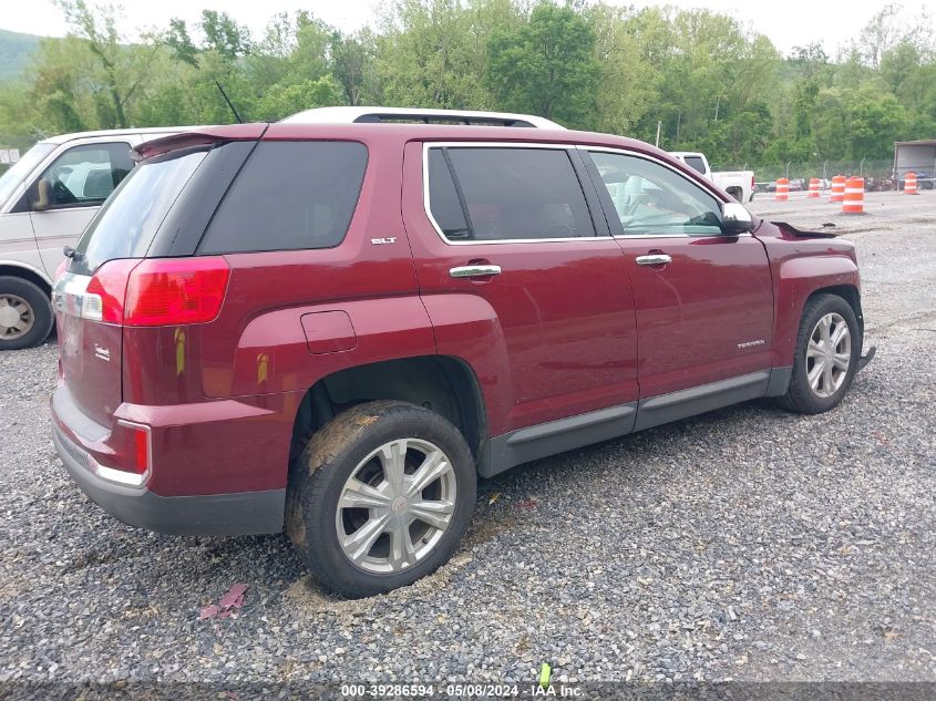 2016 GMC Terrain Slt VIN: 2GKALPEKXG6300486 Lot: 39286594