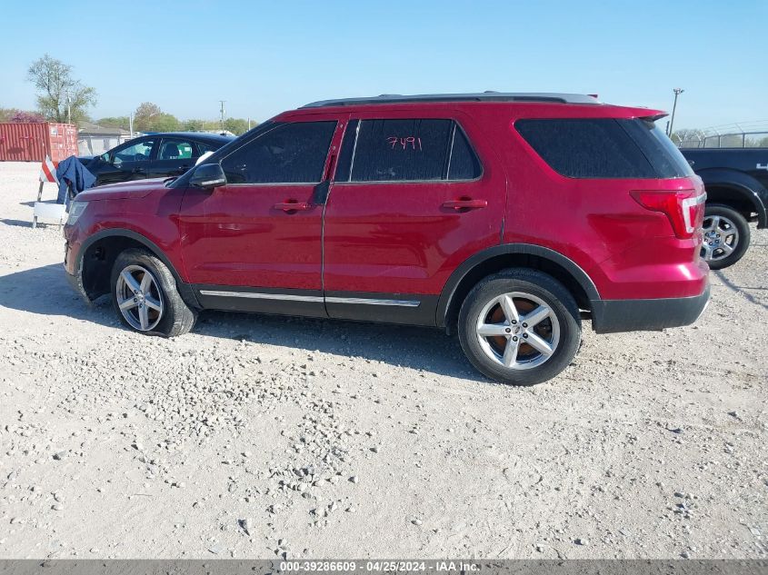 2016 Ford Explorer Xlt VIN: 1FM5K8D89GGB79182 Lot: 39286609