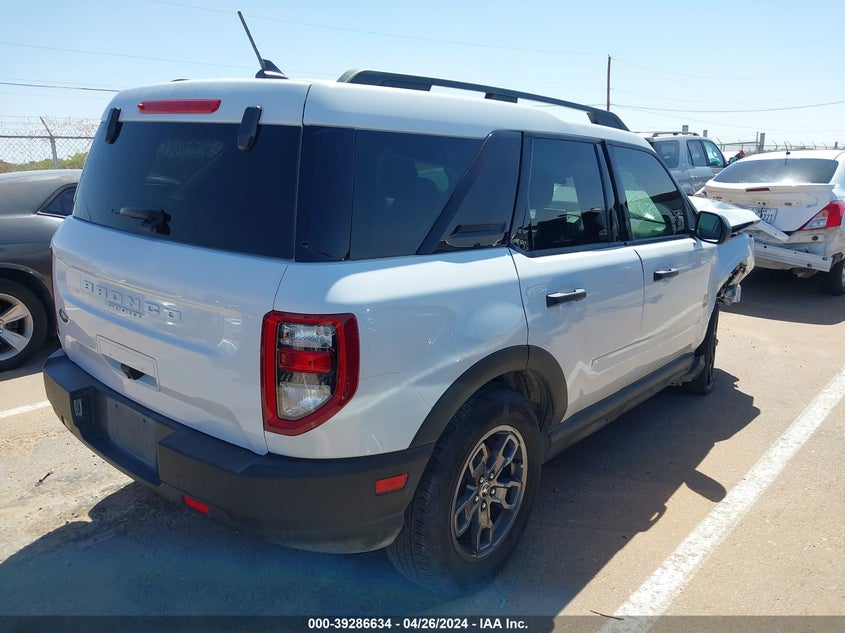 2022 Ford Bronco Sport Big Bend VIN: 3FMCR9B6XNRE09067 Lot: 39286634