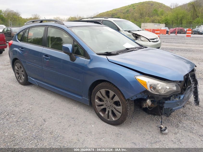 2014 SUBARU IMPREZA SPORT LIMITED - JF1GPAR6XE8221711