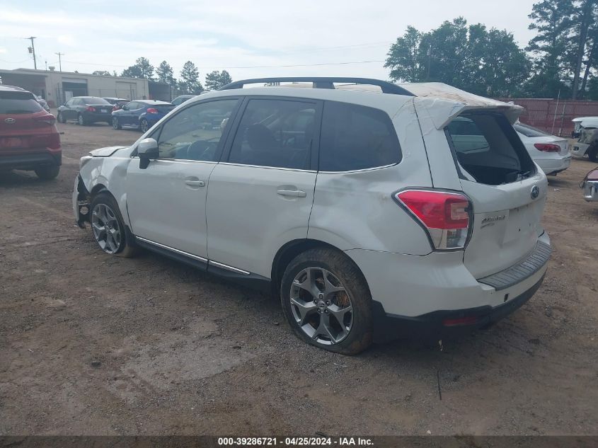 2018 Subaru Forester 2.5I Touring VIN: JF2SJAWC0JH456209 Lot: 39286721