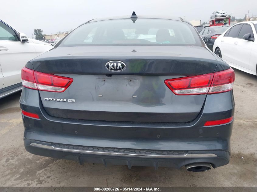 2020 Kia Optima Lx VIN: 5XXGT4L37LG389290 Lot: 39286726