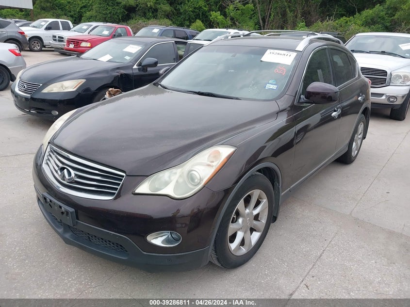 2008 Infiniti Ex35 Journey VIN: JNKAJ09E68M306848 Lot: 39286811