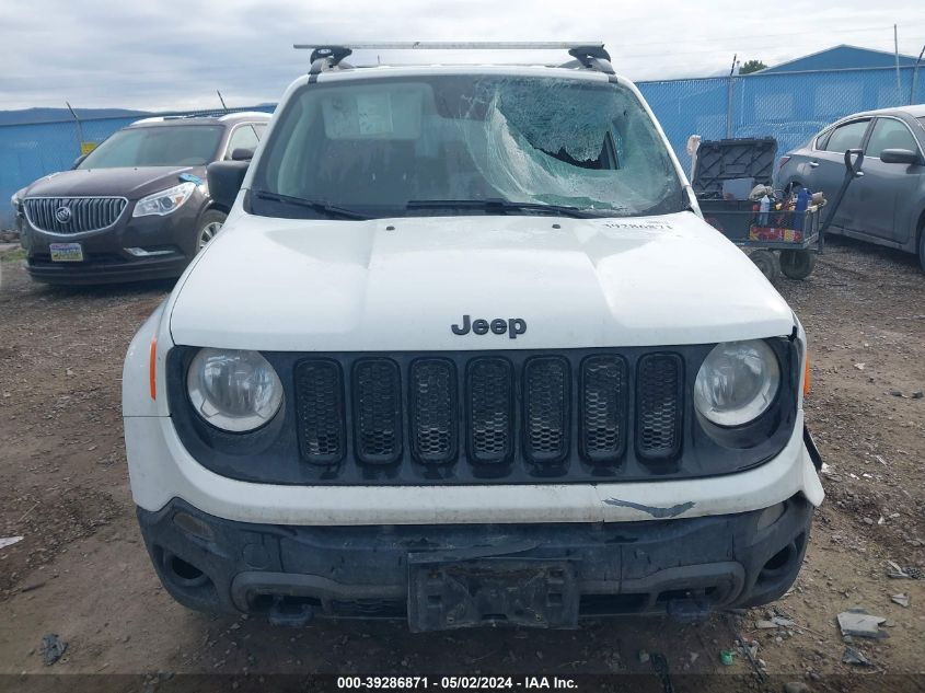 2018 Jeep Renegade Upland Edition 4X4 VIN: ZACCJBAB7JPH76613 Lot: 39286871