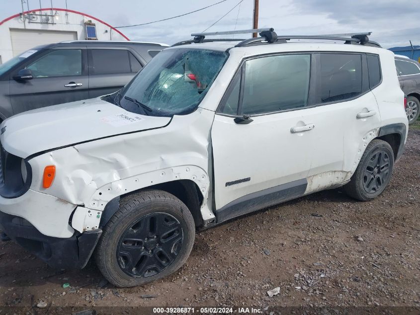 2018 Jeep Renegade Upland Edition 4X4 VIN: ZACCJBAB7JPH76613 Lot: 39286871