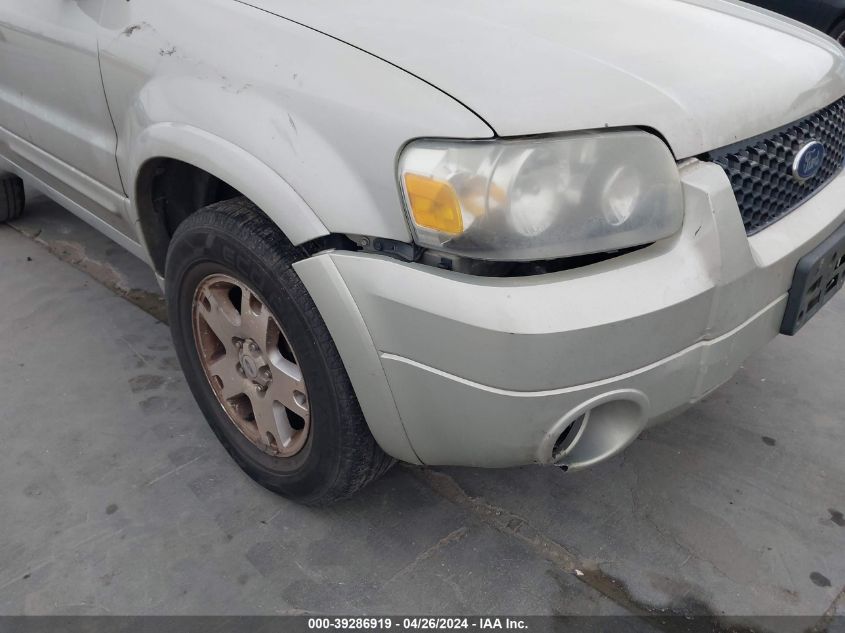 2005 Ford Escape Limited VIN: 1FMYU04165KB20063 Lot: 39286919