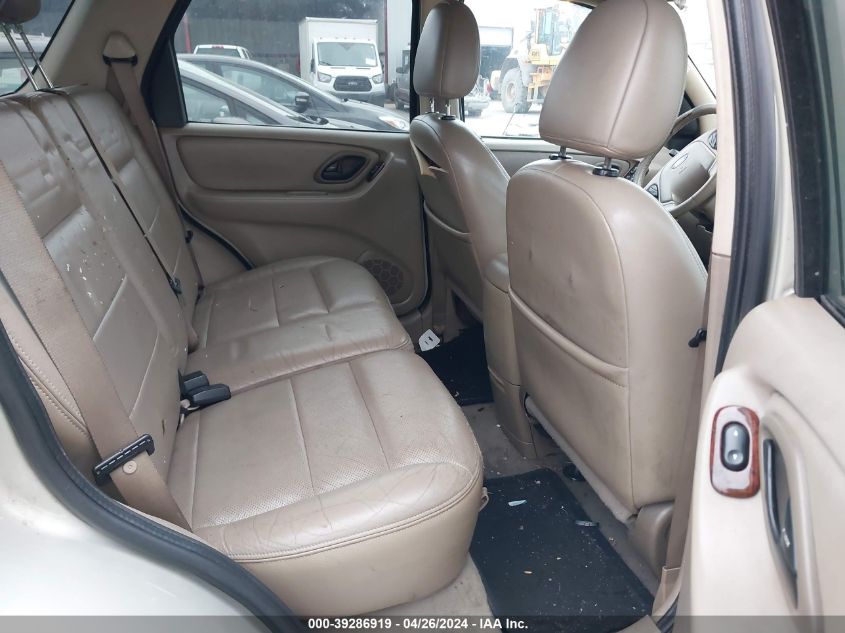 2005 Ford Escape Limited VIN: 1FMYU04165KB20063 Lot: 39286919