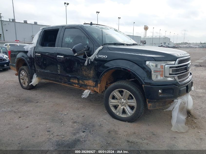 2018 Ford F-150 Limited VIN: 1FTEW1EG3JFC43283 Lot: 39286927