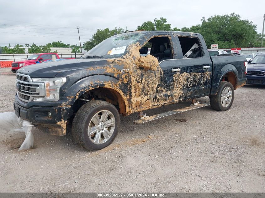 2018 Ford F-150 Limited VIN: 1FTEW1EG3JFC43283 Lot: 39286927