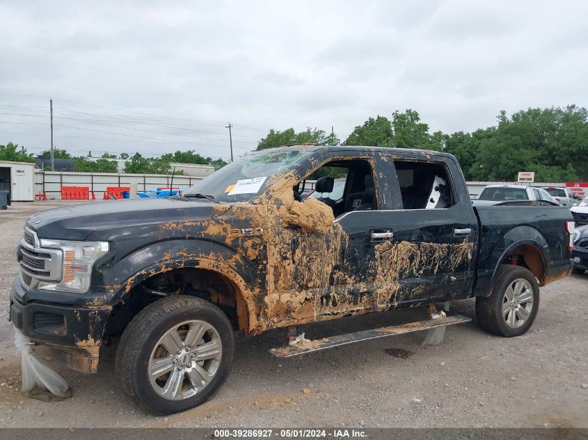 2018 Ford F-150 Limited VIN: 1FTEW1EG3JFC43283 Lot: 39286927