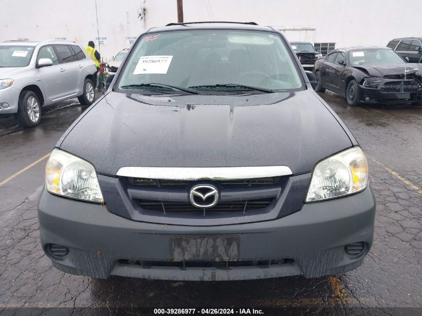 2006 Mazda Tribute I VIN: 4F2YZ02Z46KM34892 Lot: 39286977