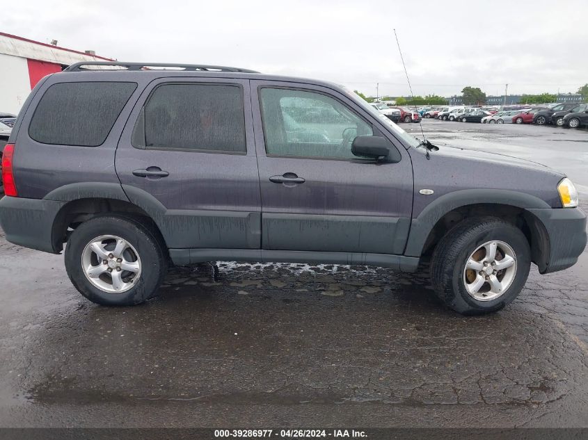 2006 Mazda Tribute I VIN: 4F2YZ02Z46KM34892 Lot: 39286977