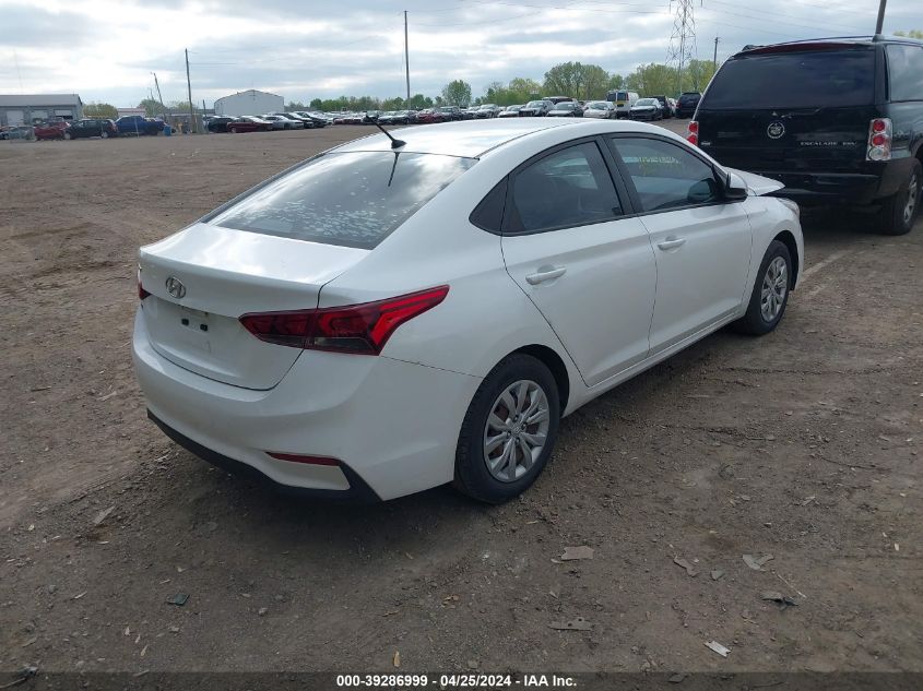 2019 Hyundai Accent Se VIN: 3KPC24A36KE040732 Lot: 39286999