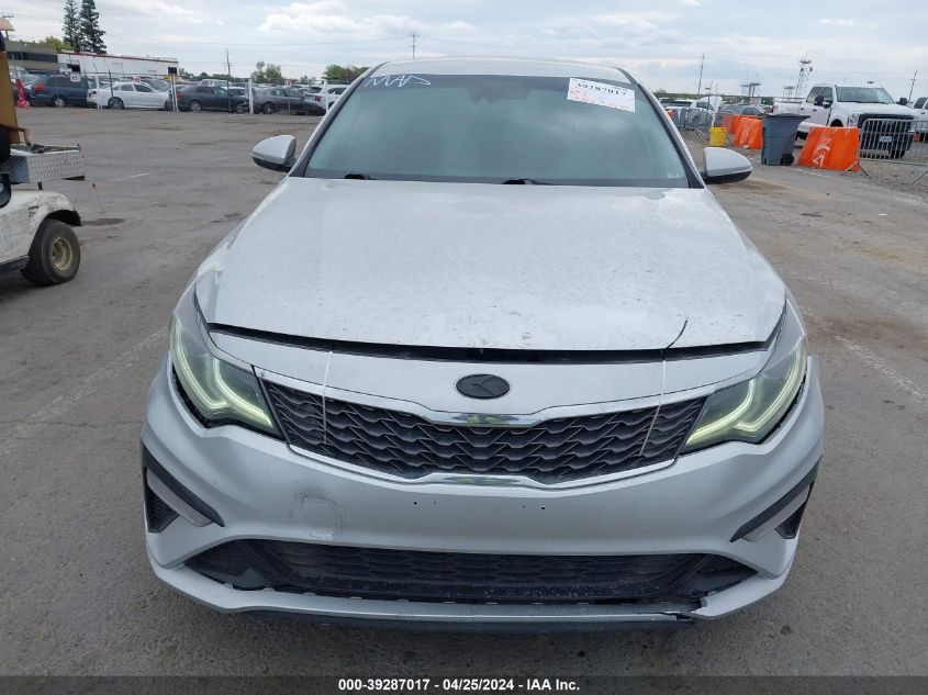 2019 Kia Optima Lx VIN: 5XXGT4L30KG286730 Lot: 39287017