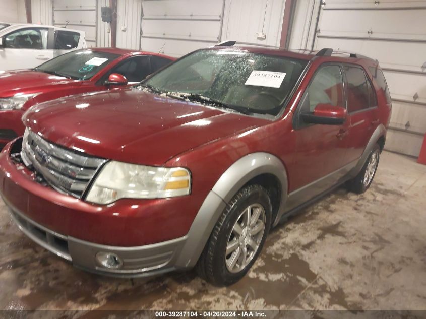 2008 Ford Taurus X Sel VIN: 1FMDK02W68GA42619 Lot: 39287104