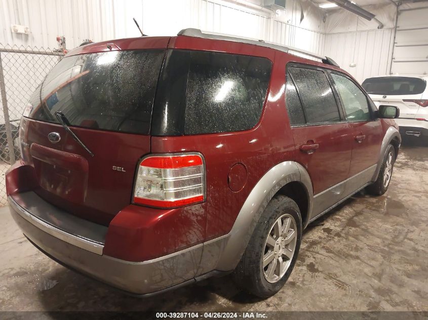 2008 Ford Taurus X Sel VIN: 1FMDK02W68GA42619 Lot: 39287104