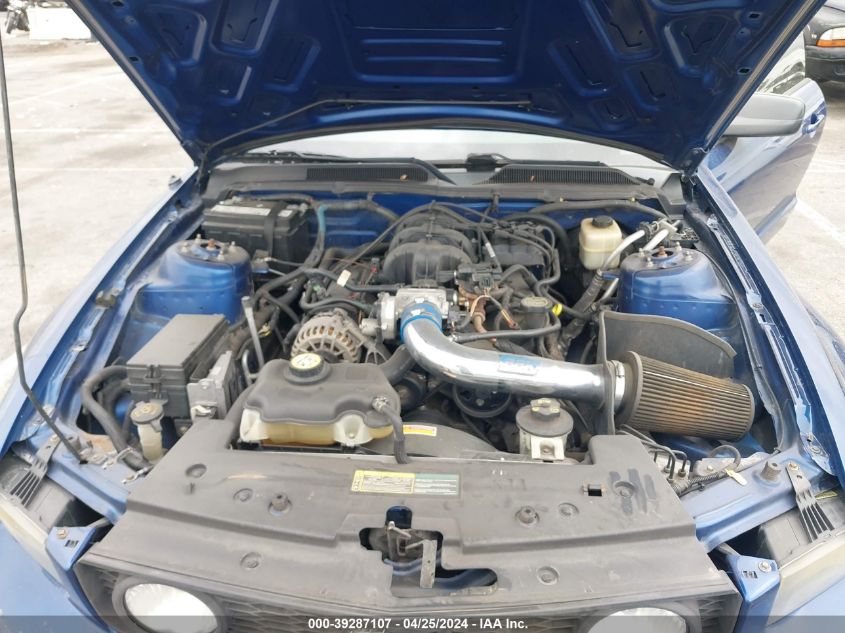 2008 Ford Mustang V6 Deluxe/V6 Premium VIN: 1ZVHT80N685191116 Lot: 39287107