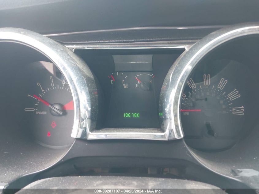 2008 Ford Mustang V6 Deluxe/V6 Premium VIN: 1ZVHT80N685191116 Lot: 39287107