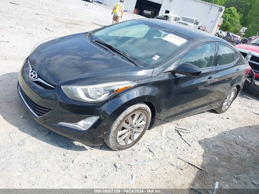 5NPDH4AE5FH613870 | 2015 HYUNDAI ELANTRA