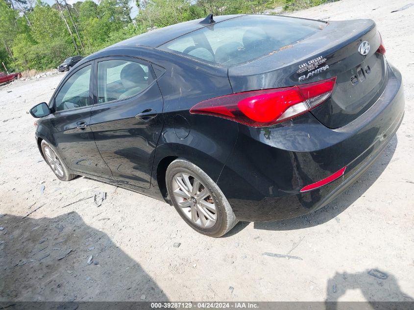 5NPDH4AE5FH613870 | 2015 HYUNDAI ELANTRA