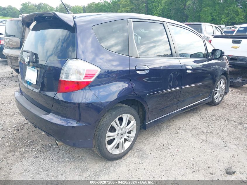 2010 Honda Fit Sport VIN: JHMGEAG44AF00036 Lot: 39287206