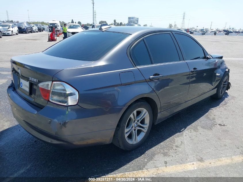 2008 BMW 328I VIN: WBAVC53538FZ89239 Lot: 40546644