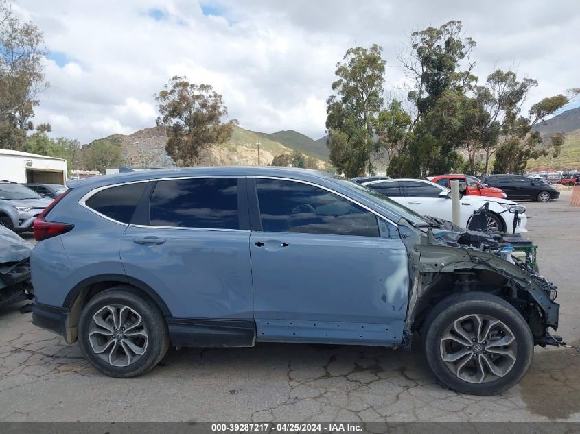 2022 Honda Cr-V Awd Ex VIN: 7FARW2H58NE049851 Lot: 39287217