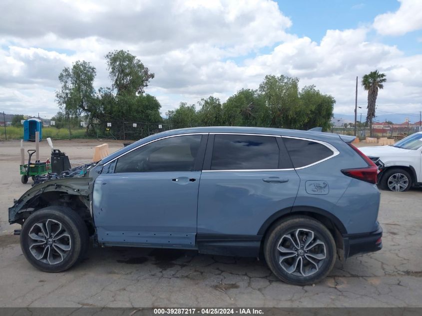 2022 Honda Cr-V Awd Ex VIN: 7FARW2H58NE049851 Lot: 39287217