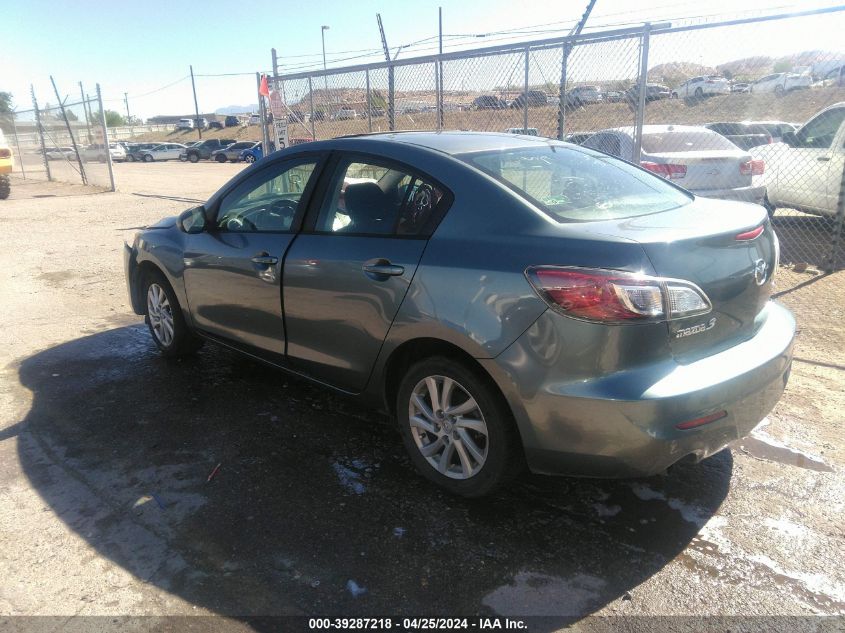 2012 Mazda Mazda3 I Touring VIN: JM1BL1V8XC1545741 Lot: 39287218