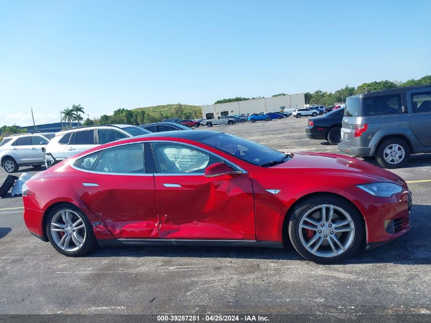 5YJSA1S21FF086861 | 2015 TESLA MODEL S