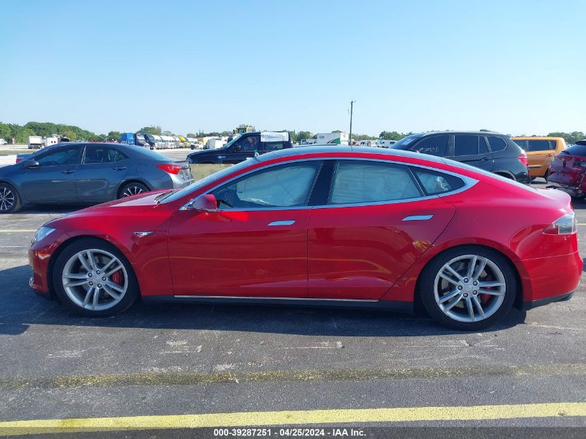 5YJSA1S21FF086861 | 2015 TESLA MODEL S