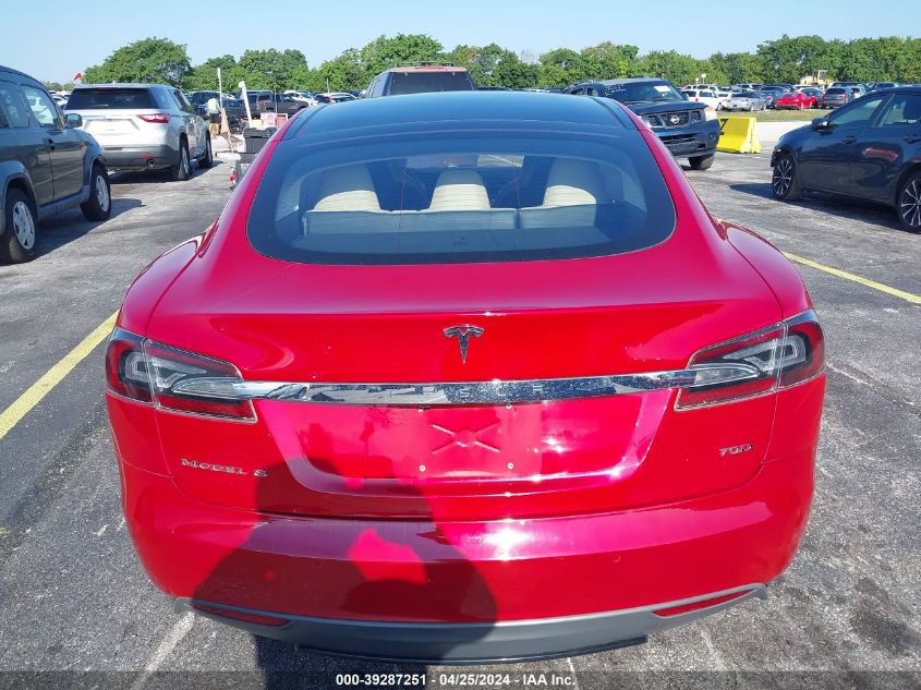 5YJSA1S21FF086861 | 2015 TESLA MODEL S