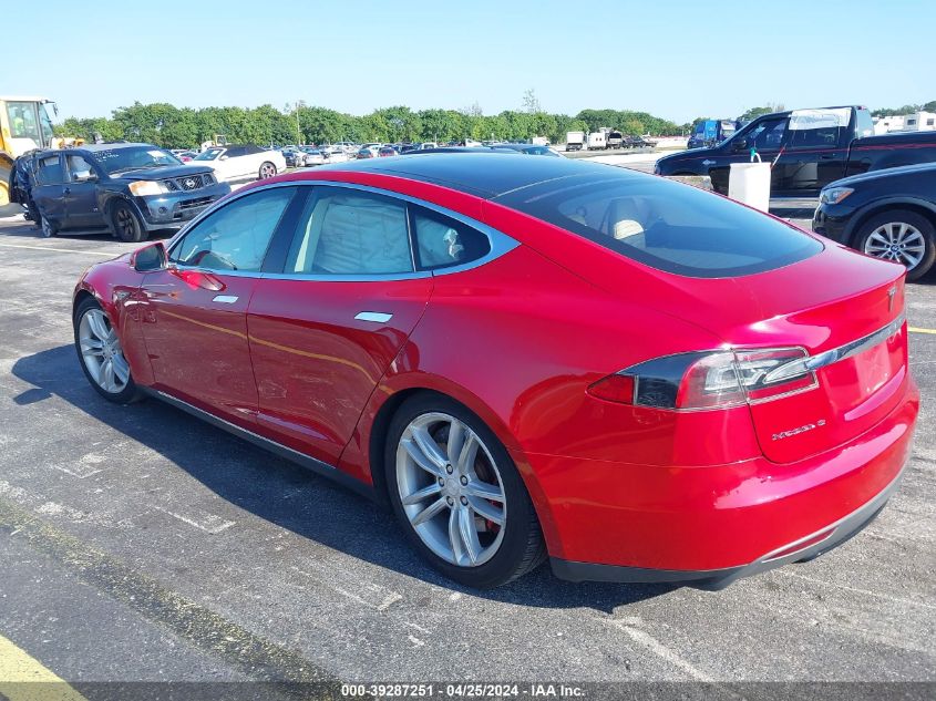 5YJSA1S21FF086861 | 2015 TESLA MODEL S