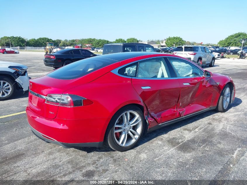 5YJSA1S21FF086861 | 2015 TESLA MODEL S