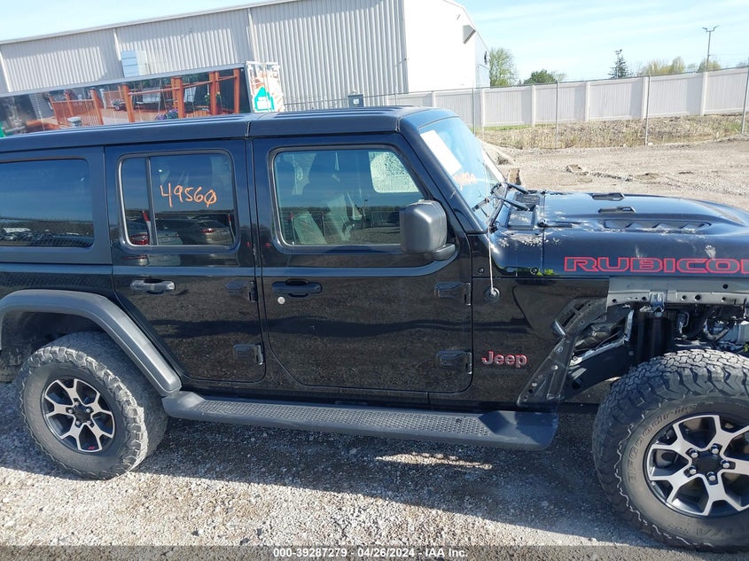 2019 JEEP WRANGLER UNLIMITED RUBICON 4X4 - 1C4HJXFGXKW677165