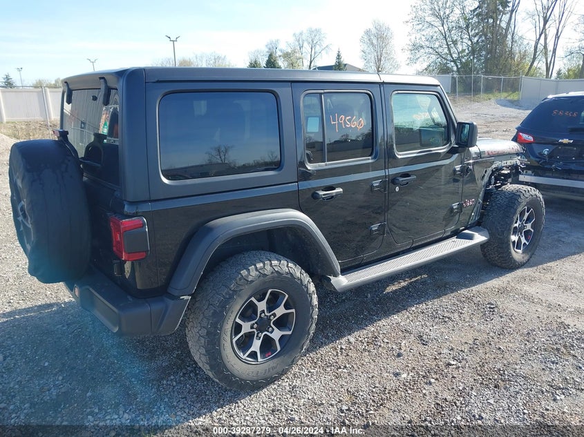 2019 JEEP WRANGLER UNLIMITED RUBICON 4X4 - 1C4HJXFGXKW677165