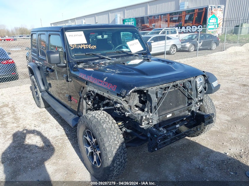 2019 JEEP WRANGLER UNLIMITED RUBICON 4X4 - 1C4HJXFGXKW677165