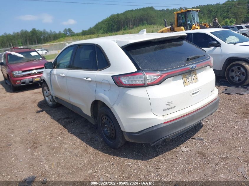 2018 Ford Edge Se VIN: 2FMPK3G92JBB02930 Lot: 39287282