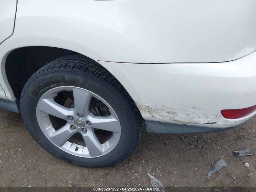 2008 Lexus Rx 350 VIN: 2T2GK31U58C035612 Lot: 39287292