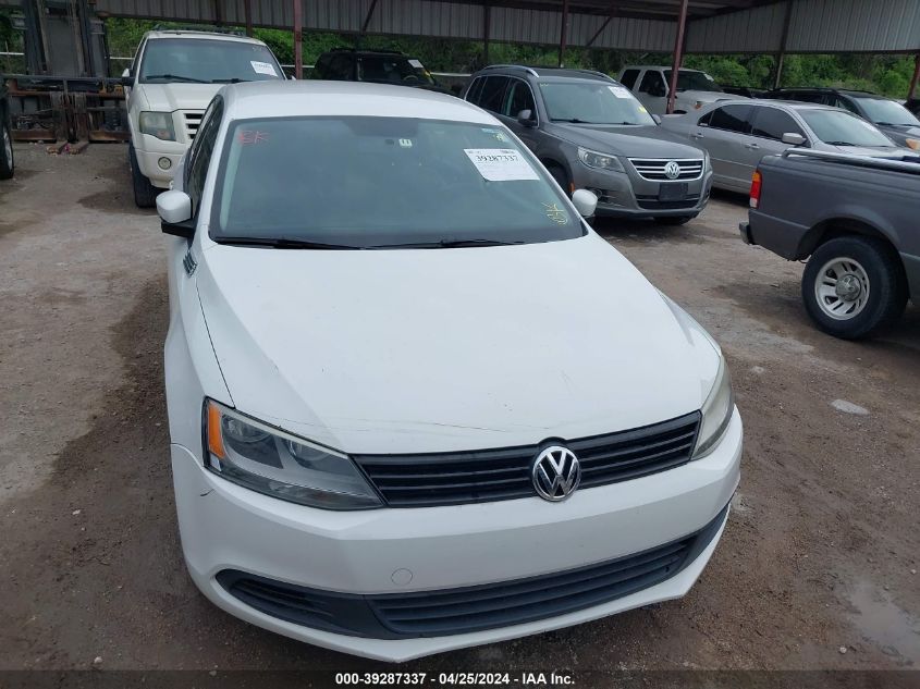 2012 Volkswagen Jetta 2.5L Se VIN: 3VWDP7AJ7CM381387 Lot: 39287337