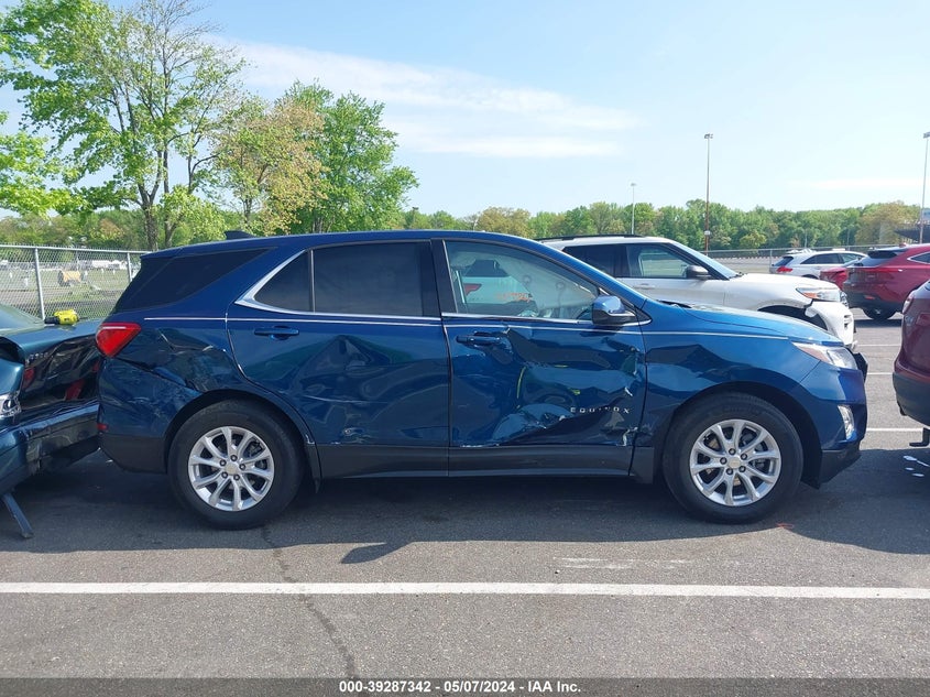 VIN 3GNAXKEVXLL289449 2020 CHEVROLET EQUINOX FWD LT 1.5L TURBO