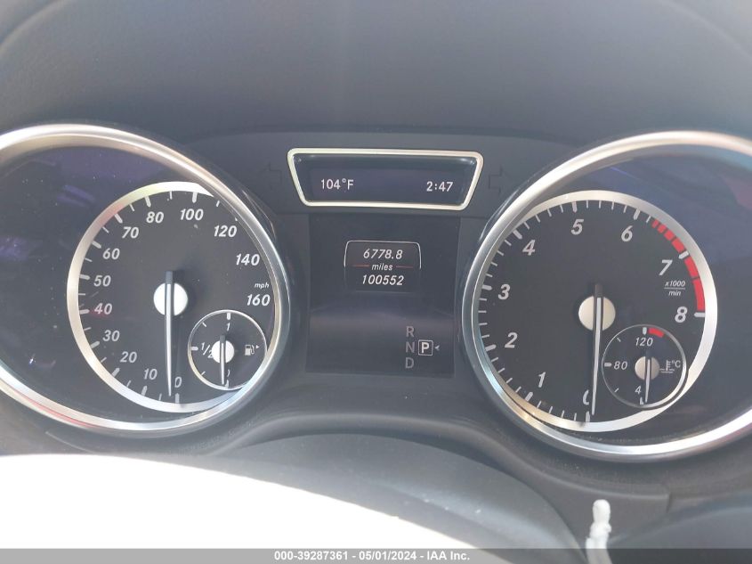 2015 MERCEDES-BENZ GL 450 4MATIC - 4JGDF6EE3FA516472