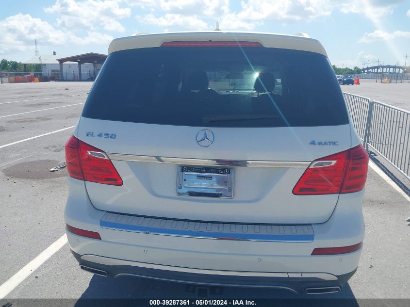 2015 Mercedes-Benz Gl 450 4Matic VIN: 4JGDF6EE3FA516472 Lot: 39287361