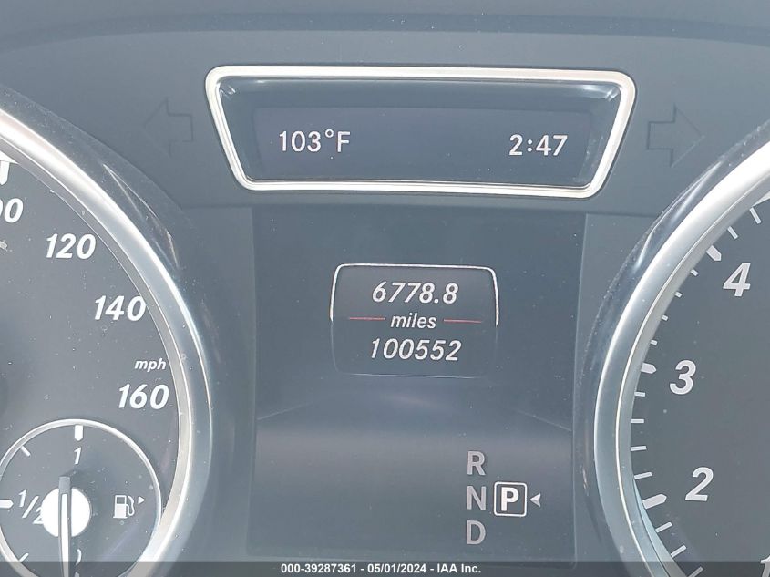 2015 MERCEDES-BENZ GL 450 4MATIC - 4JGDF6EE3FA516472