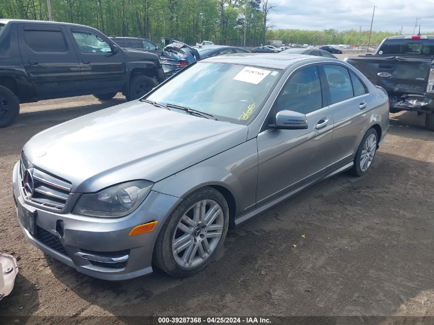 WDDGF8AB8EG191795 | 2014 MERCEDES-BENZ C 300