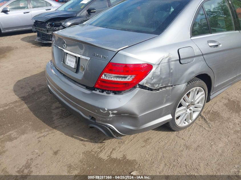 WDDGF8AB8EG191795 | 2014 MERCEDES-BENZ C 300