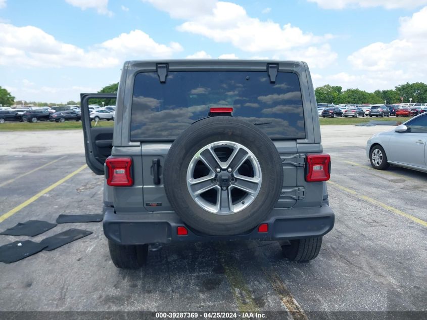 2021 Jeep Wrangler Unlimited Sahara 4X4 VIN: 1C4HJXEN8MW526487 Lot: 39287369