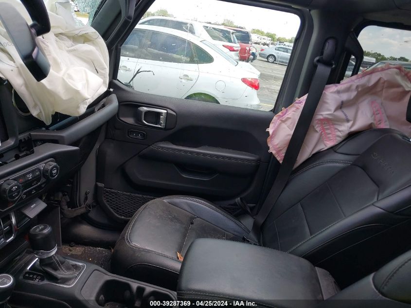 2021 Jeep Wrangler Unlimited Sahara 4X4 VIN: 1C4HJXEN8MW526487 Lot: 39287369